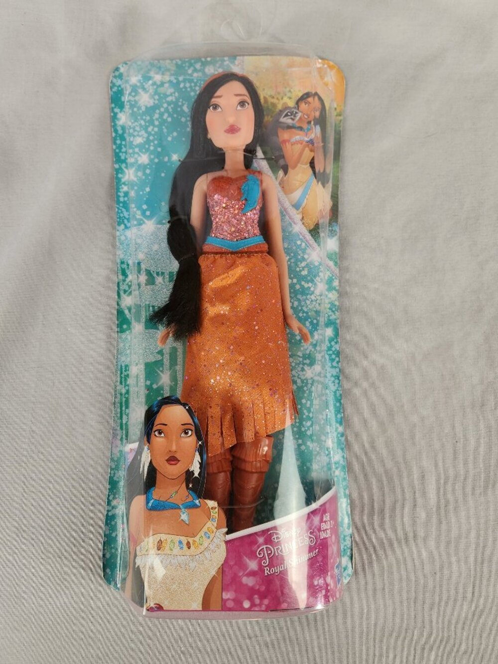 Disney Princess Royal Shimmer Pocahontas Doll New in Package